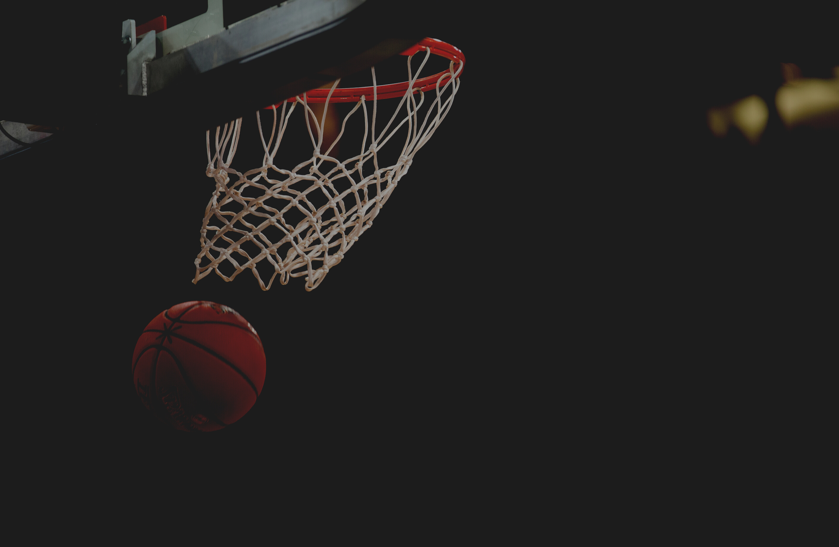 Basketball Hoop in Basketball Court